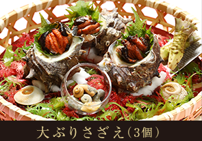 大ぶりさざえ（三個）