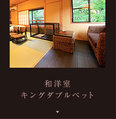 和洋室&nbsp;キングダブルベッド